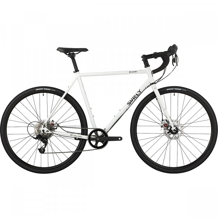Surly bicicleta Preamble Drop-Bar, Large &quot;Thorfrost white&quot;